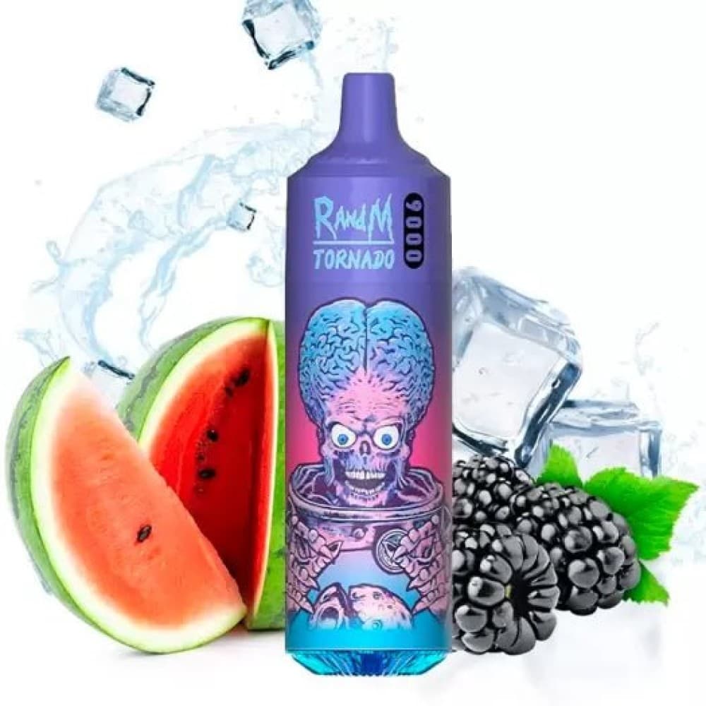  Watermelon Brazz Ice R and M Tornado 9000 Prefilled Vape Kit
