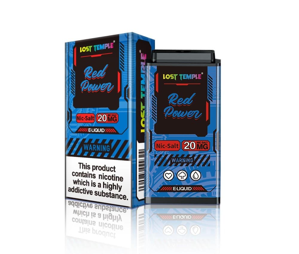  Red Power / 1000 PUFFS Lost Temple Replacement Pods