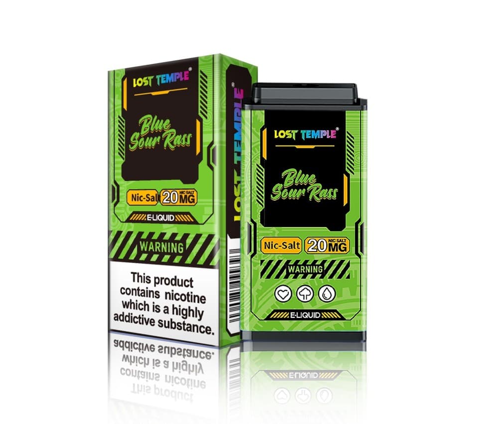  Blue Sour Rass / 1000 PUFFS Lost Temple Replacement Pods