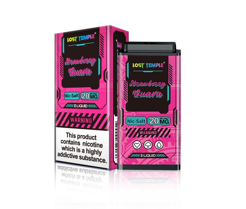  Strawberry Guava / 1000 PUFFS Lost Temple Replacement Pods
