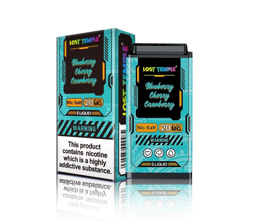  Blueberry Cherry Cranberry / 1000 PUFFS Lost Temple Replacement Pods