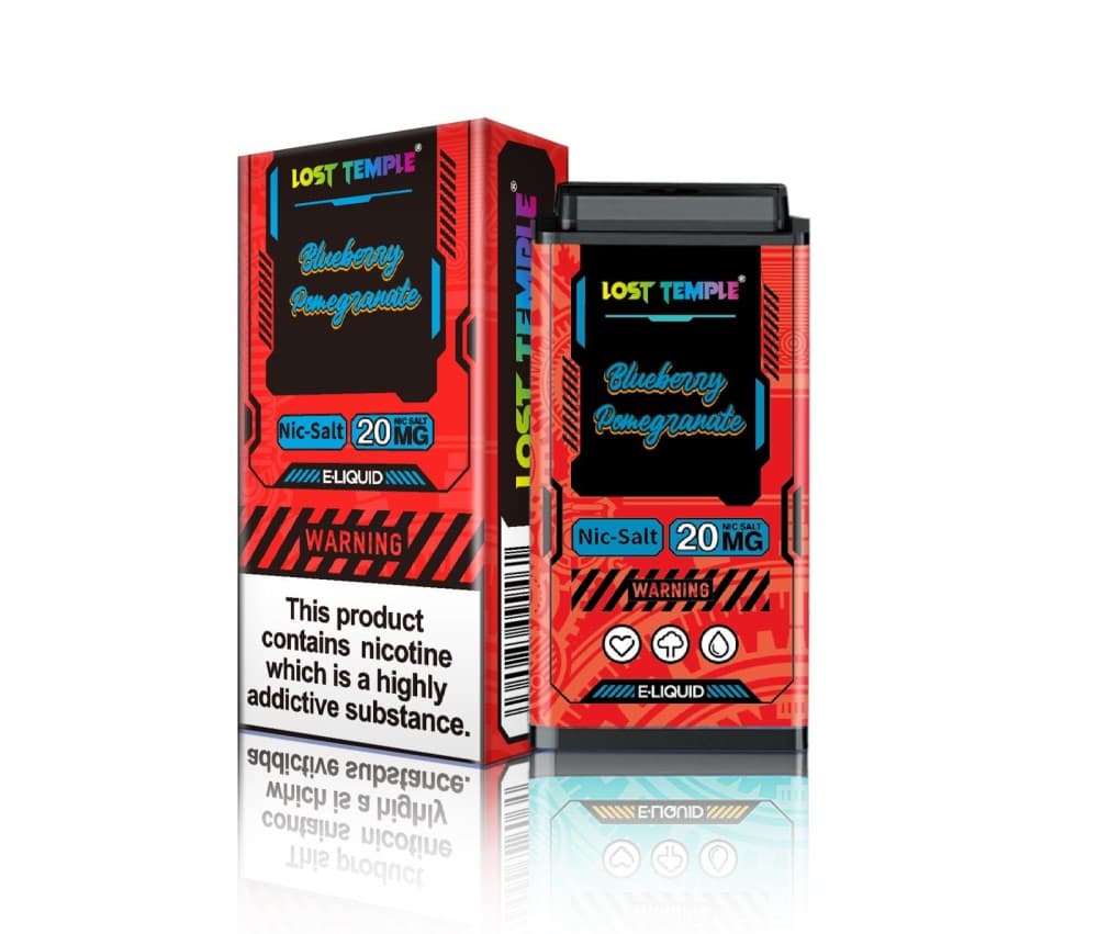  Blueberry Pomegranate / 1000 PUFFS Lost Temple Replacement Pods
