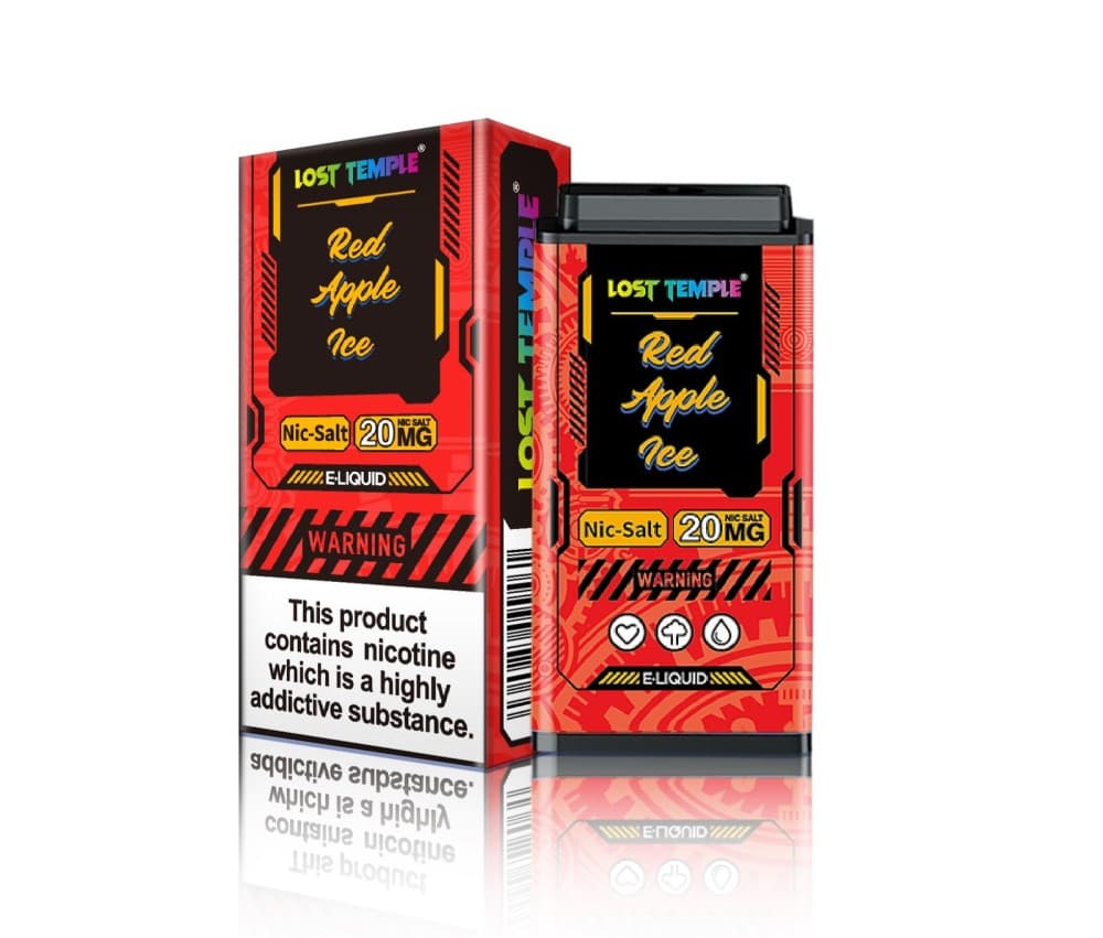  Red Apple Ice / 1000 PUFFS Lost Temple Replacement Pods