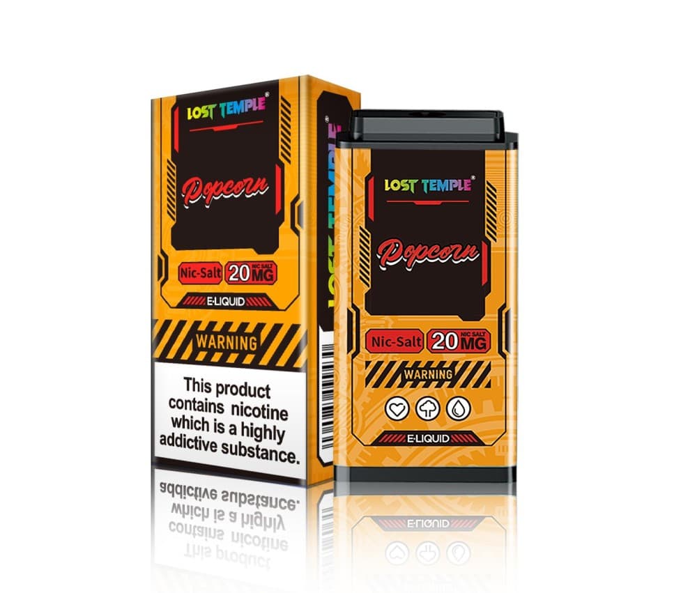  Popcorn / 1000 PUFFS Lost Temple Replacement Pods