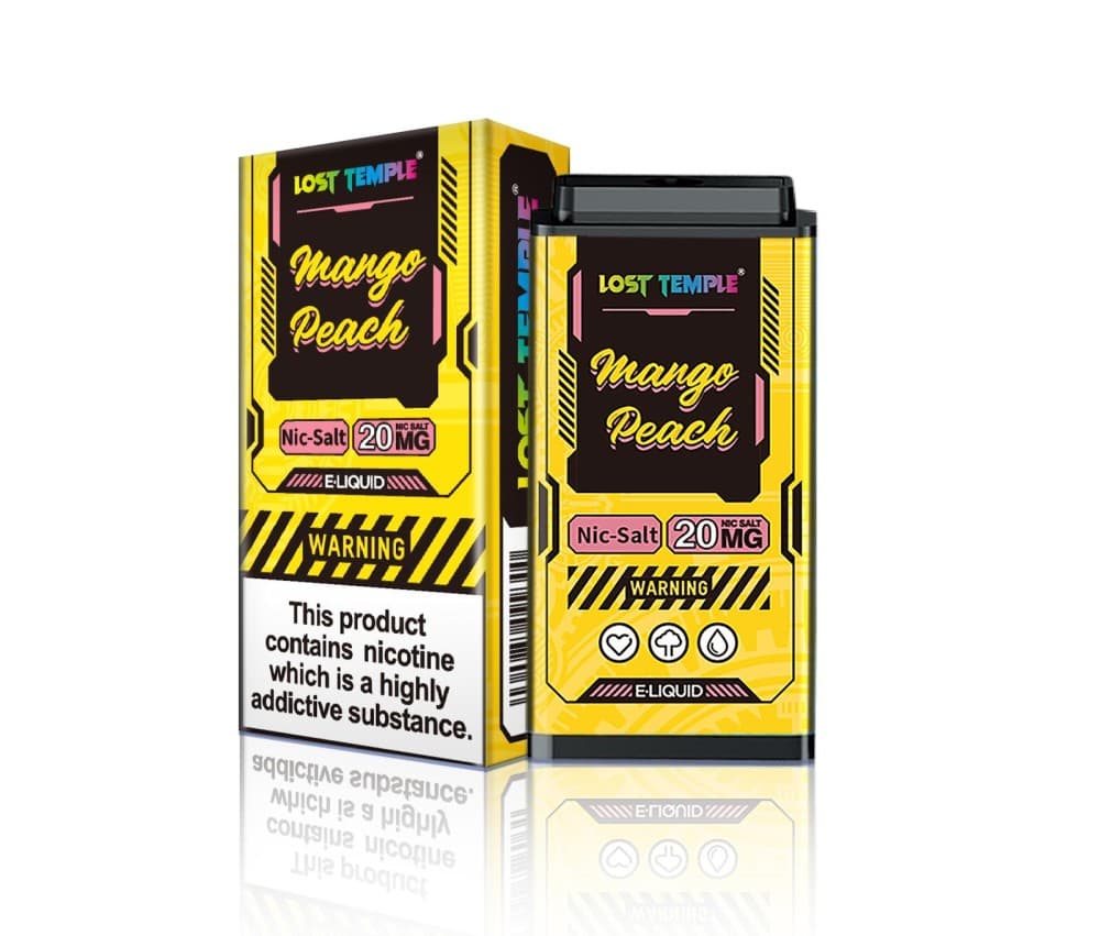  Mango Peach / 1000 PUFFS Lost Temple Replacement Pods