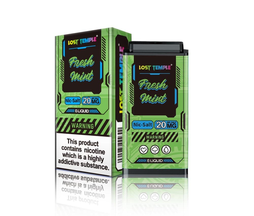  Fresh Mint / 1000 PUFFS Lost Temple Replacement Pods