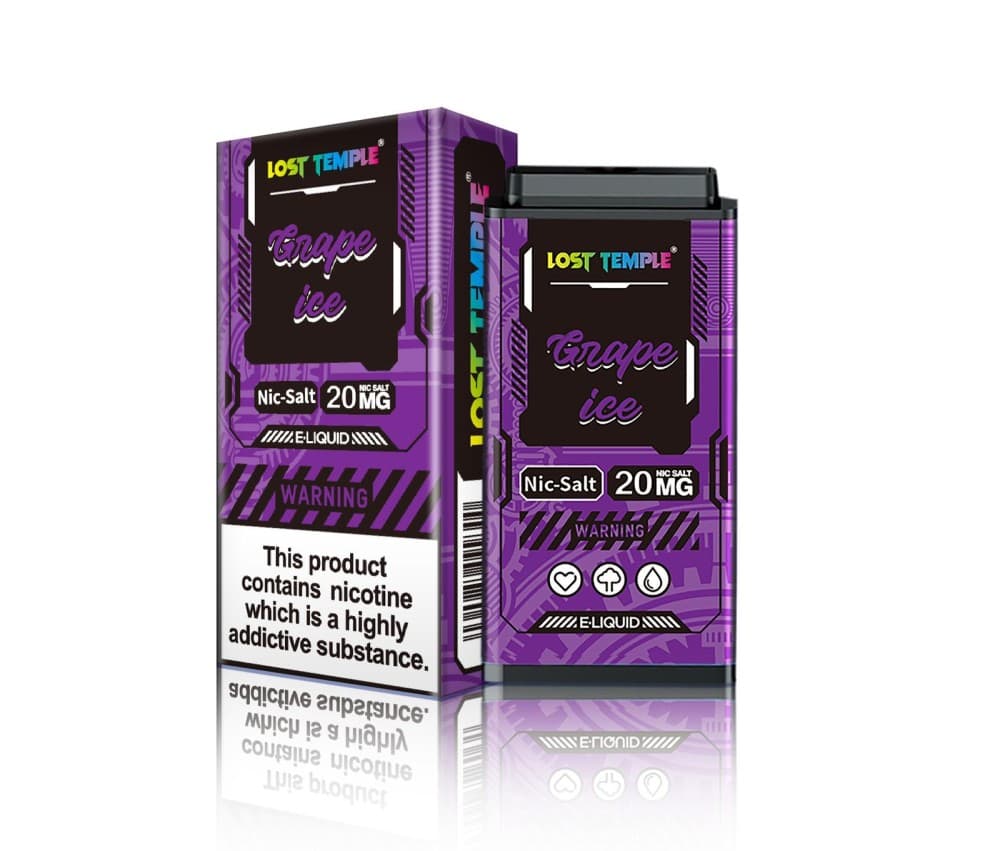  Grape Ice / 1000 PUFFS Lost Temple Replacement Pods