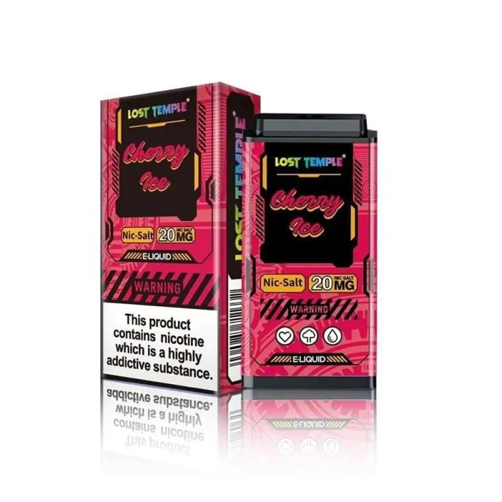  Cherry Ice / 1000 PUFFS Lost Temple Replacement Pods