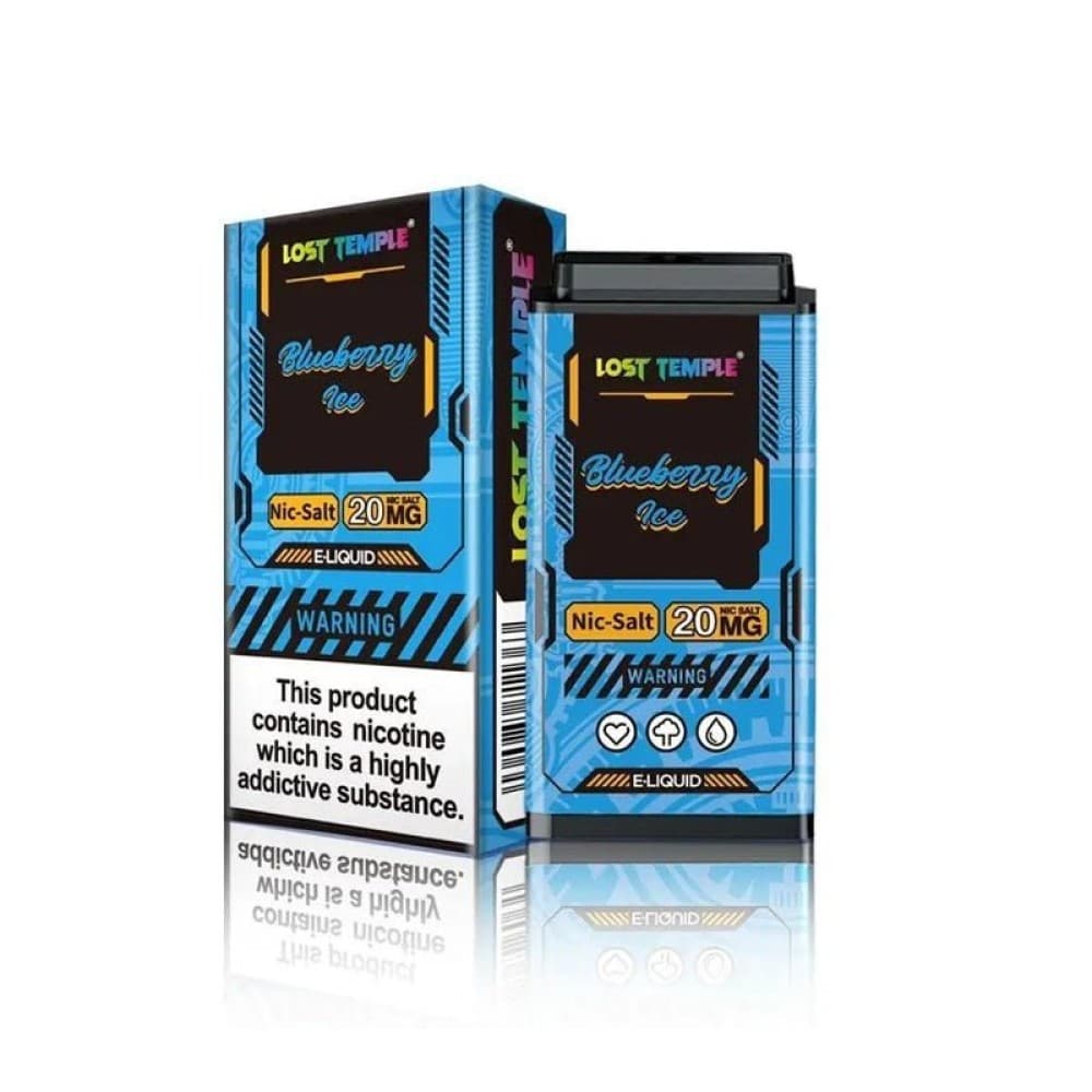  Blueberry Ice / 1000 PUFFS Lost Temple Replacement Pods