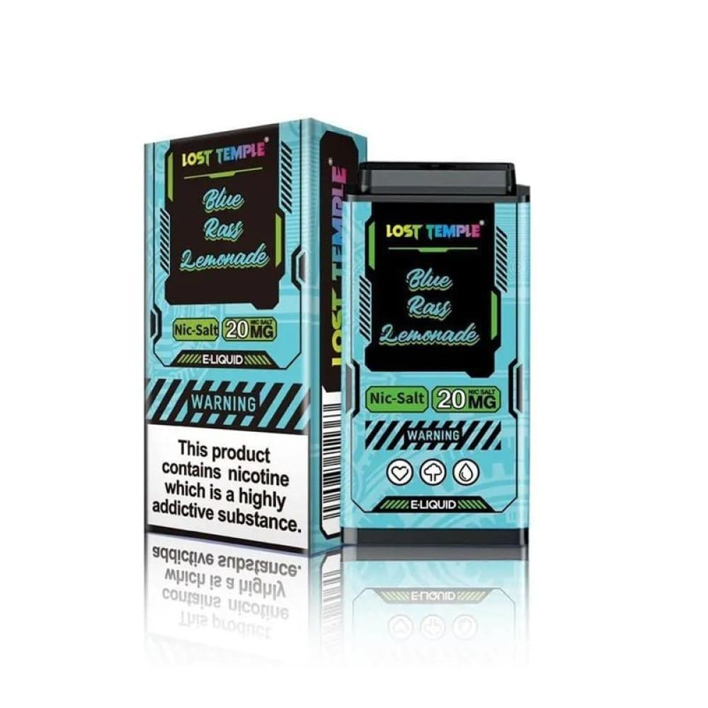  Blue Razz Lemonade / 1000 PUFFS Lost Temple Replacement Pods