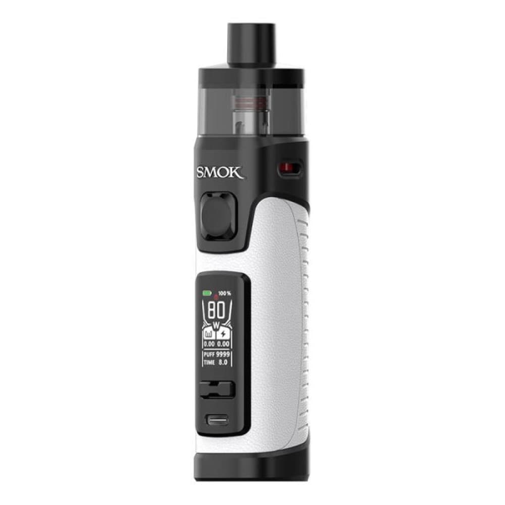  Beige White Leather Smok RPM 5 Pro Pod Kit