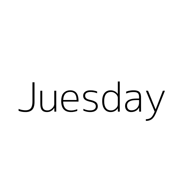 Juesday