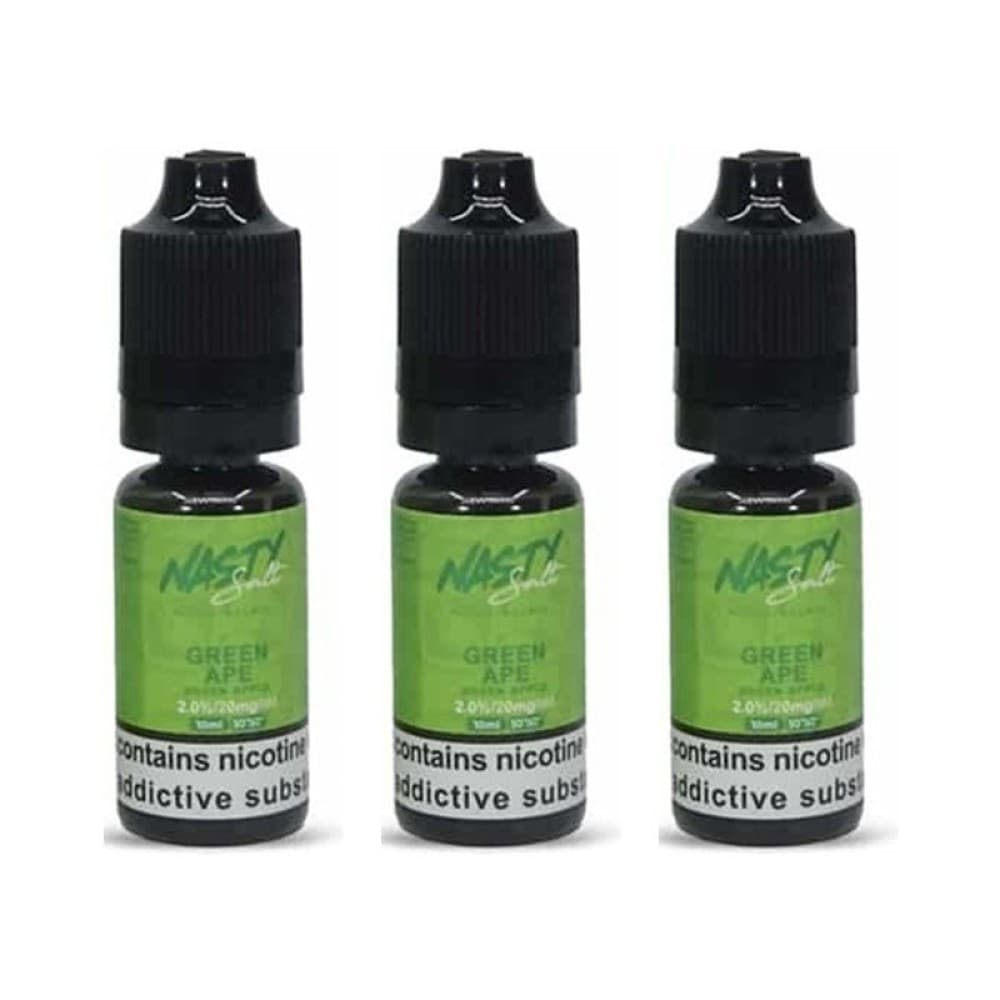 Green Ape Nic Salt E-Liquid by Nasty Salts | 10ml | Wolfvapes