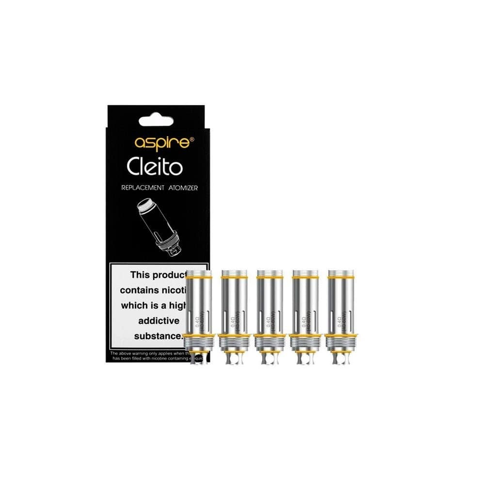 Aspire Cleito Coils 5 Pack | Authentic Aspire Cleito Coils | Wolfvapes