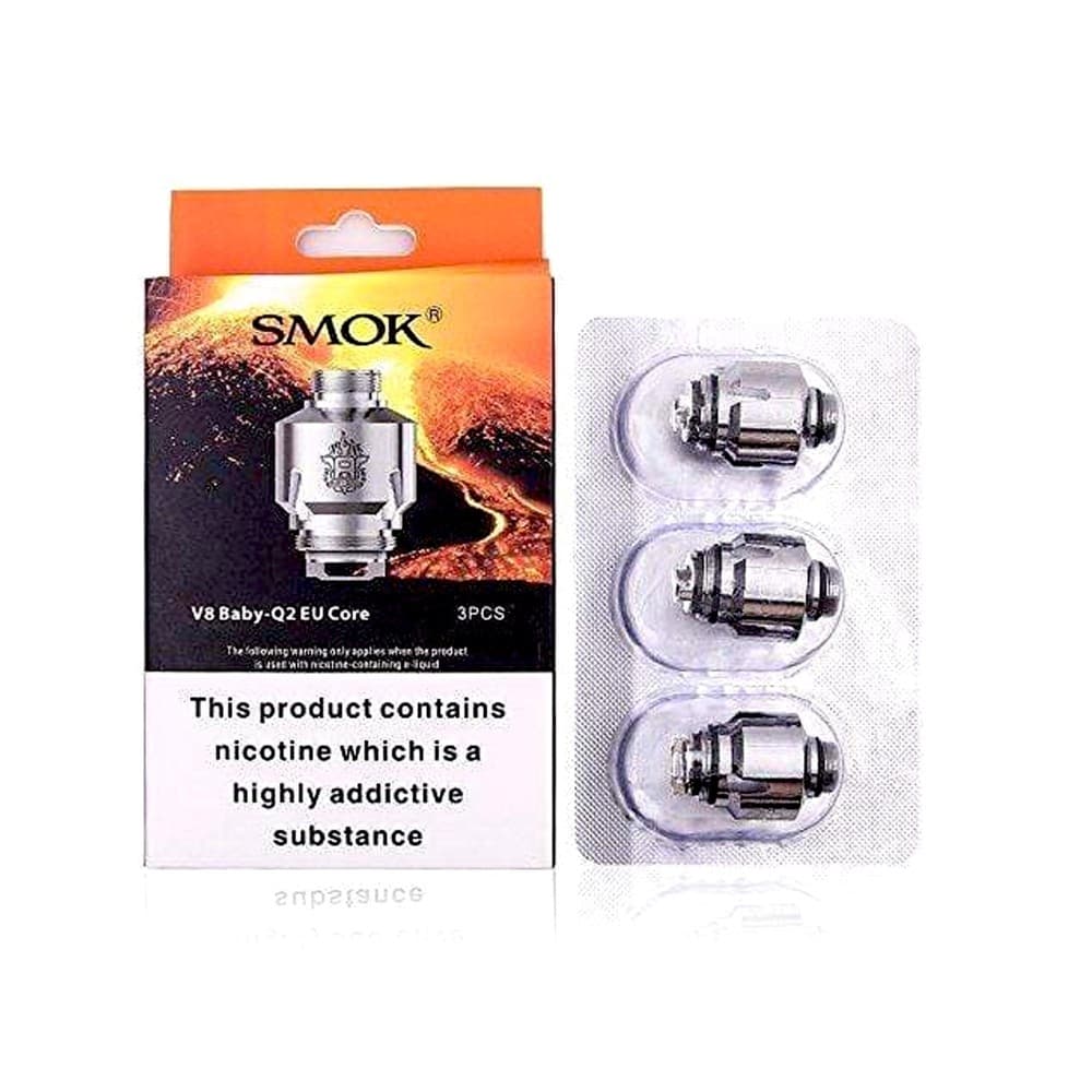SMOK TFV8 Baby V8-Q2 EU CORE 0.4 ohm | 3 Pack | Wolfvapes