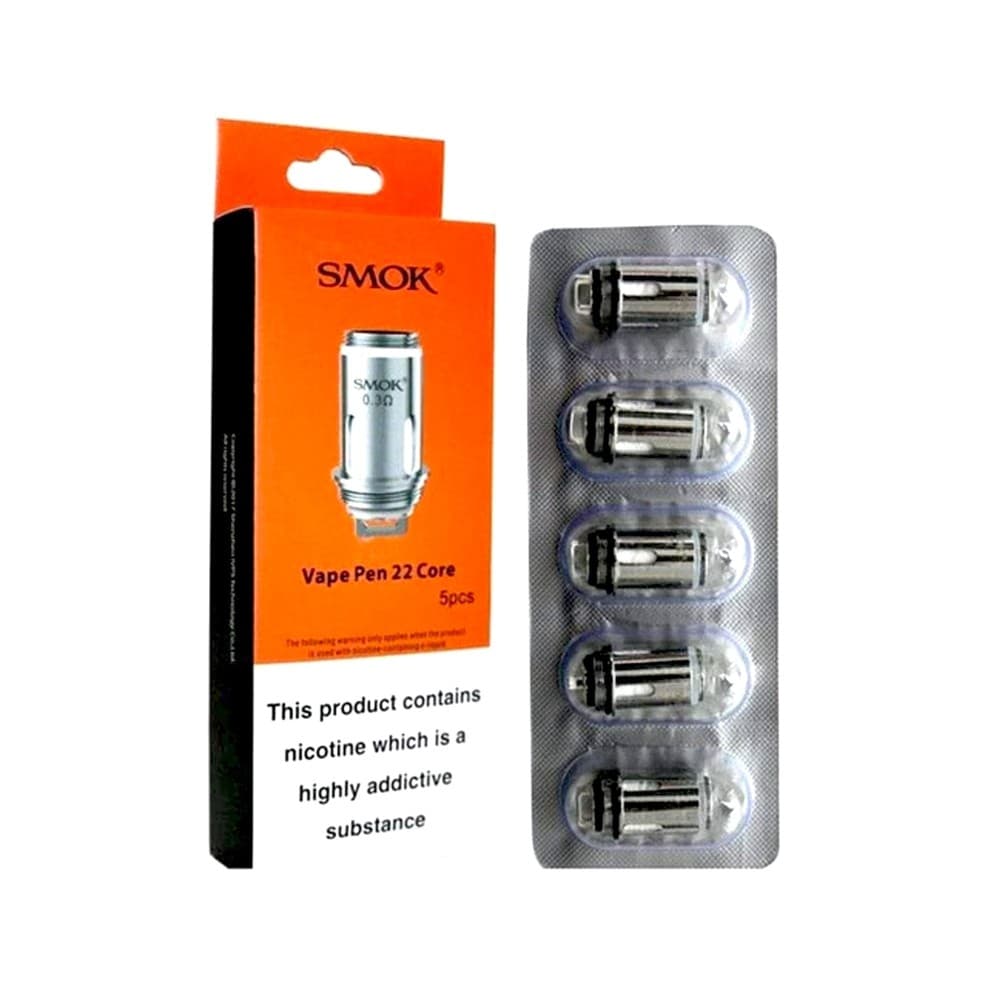 SMOK Vape Pen 22 Replacement Coil | 5 Pack | Wolfvapes