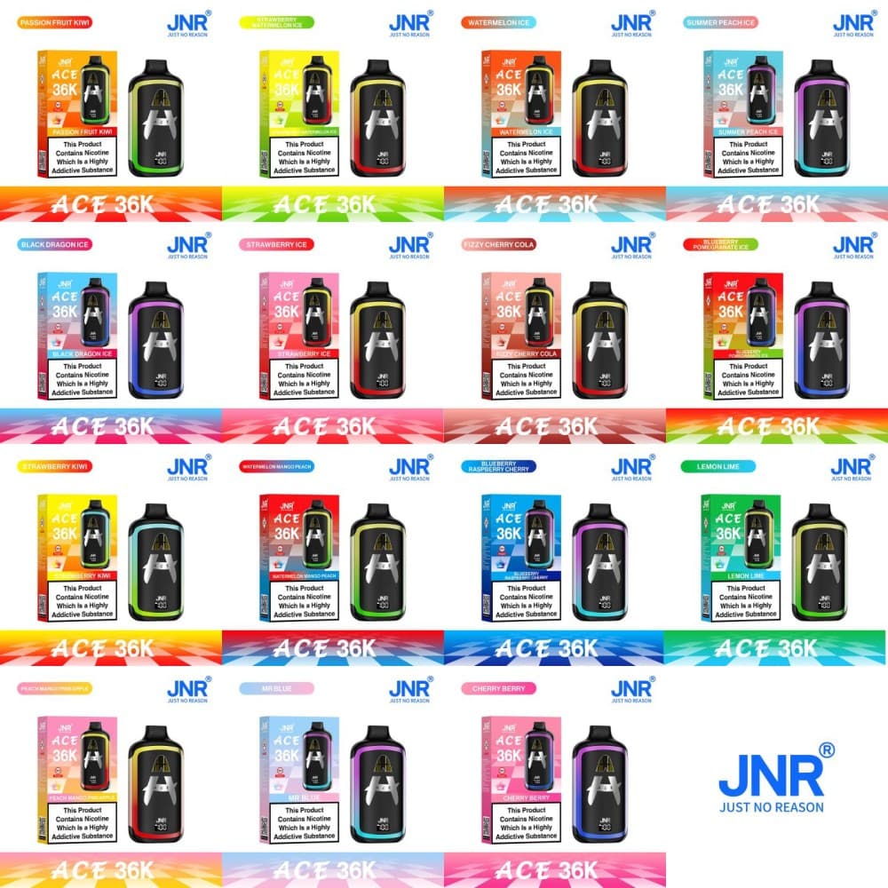 JNR ACE 36k Prefilled Vape Kit Pack of 5