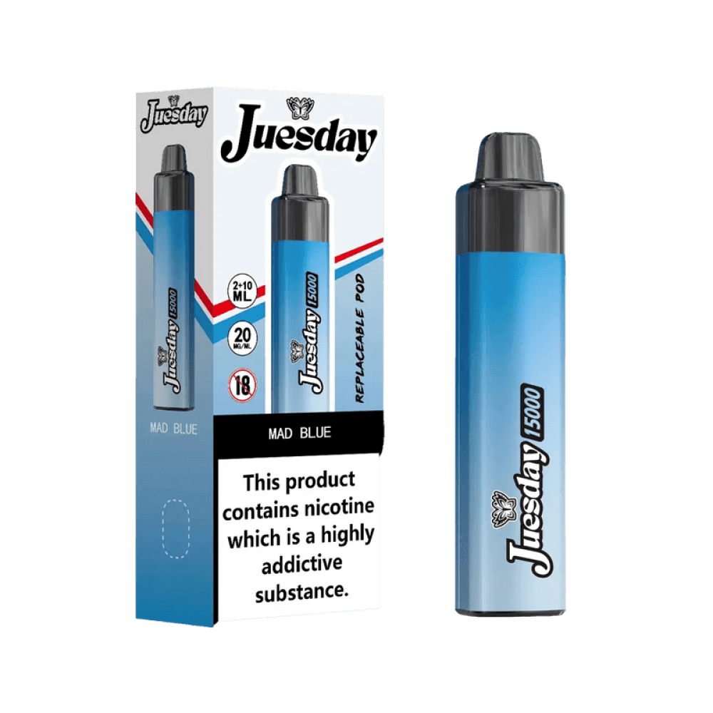 Juesday 15k Prefilled Vape Kit Box of 10