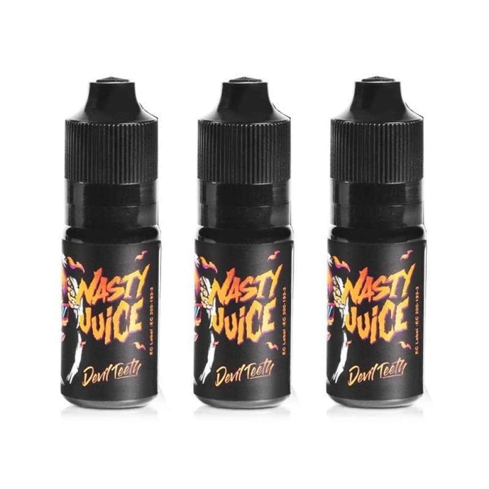Nasty Juice Devil Teeth | 5 Pack | 10ml TPD | Wolfvapes