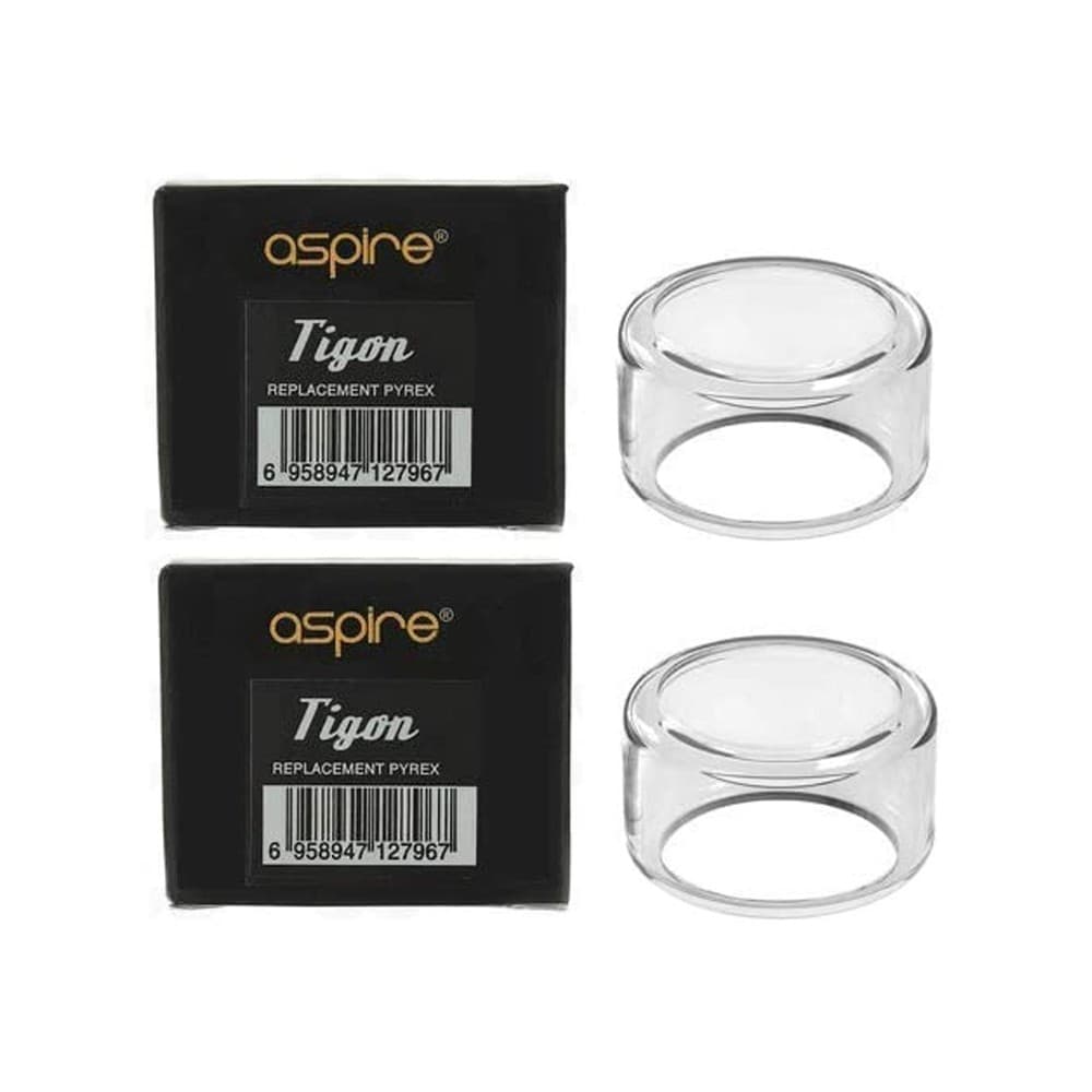 Aspire Tigon Replacement Pyrex Bubble Glass | 2 Pack | Wolfvapes