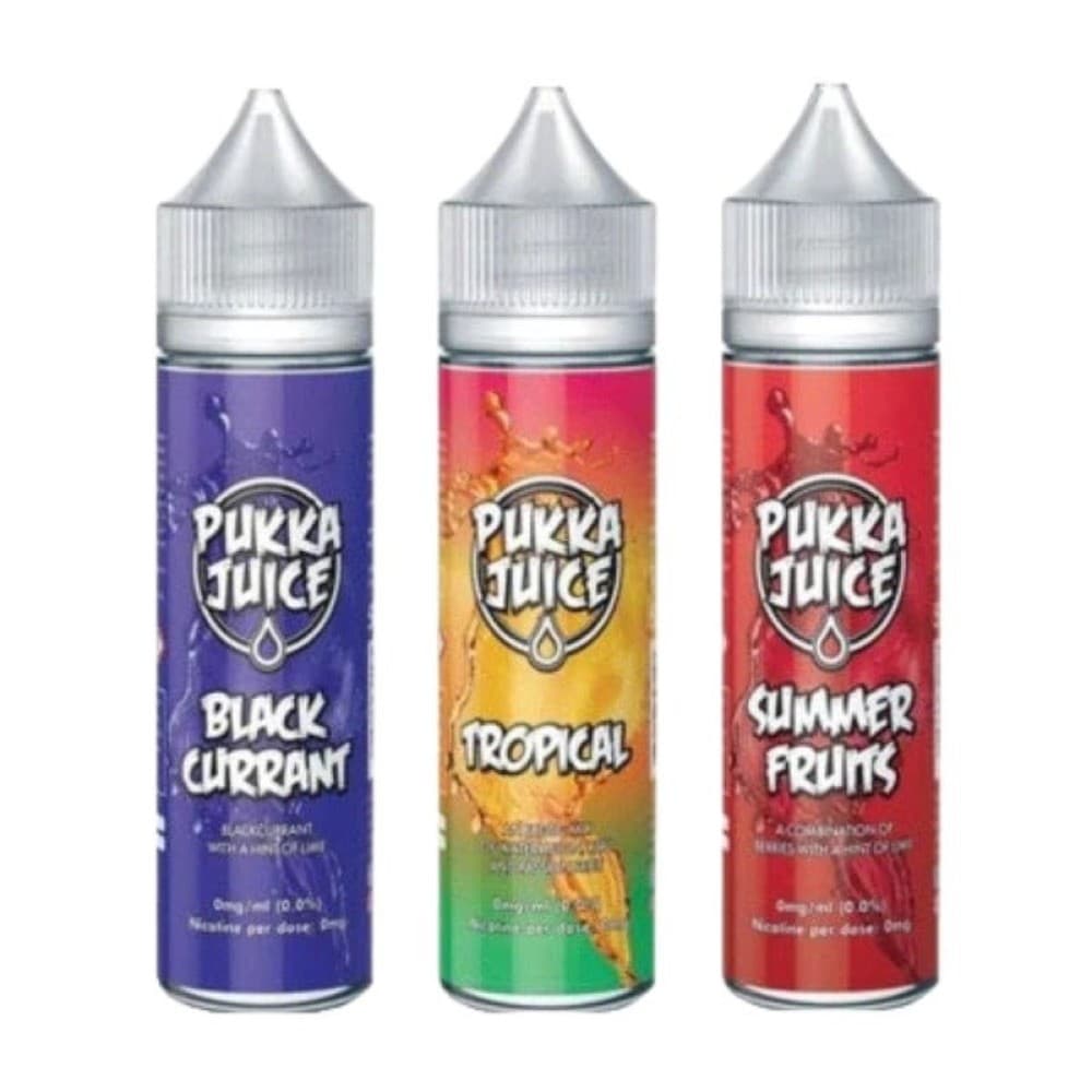 Pukka Juice Shortfill E-Liquid | 50ml | Wolfvapes
