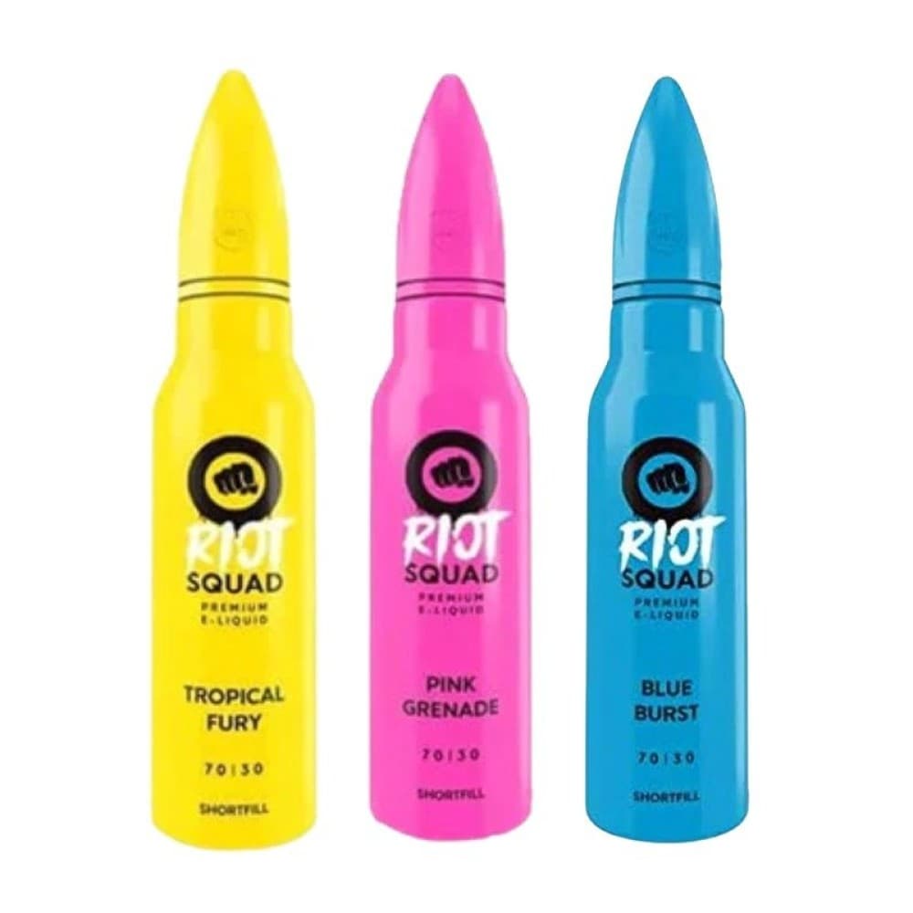 Riot Squad Shortfill E-Liquid | 50ml | Wolfvapes