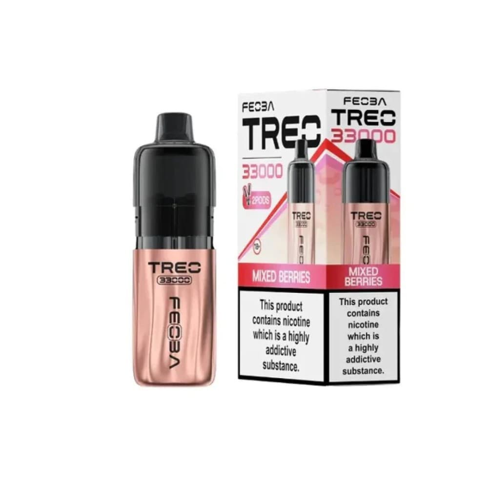 Feoba Treo 33k Prefilled Pod Vape Kit Box of 6