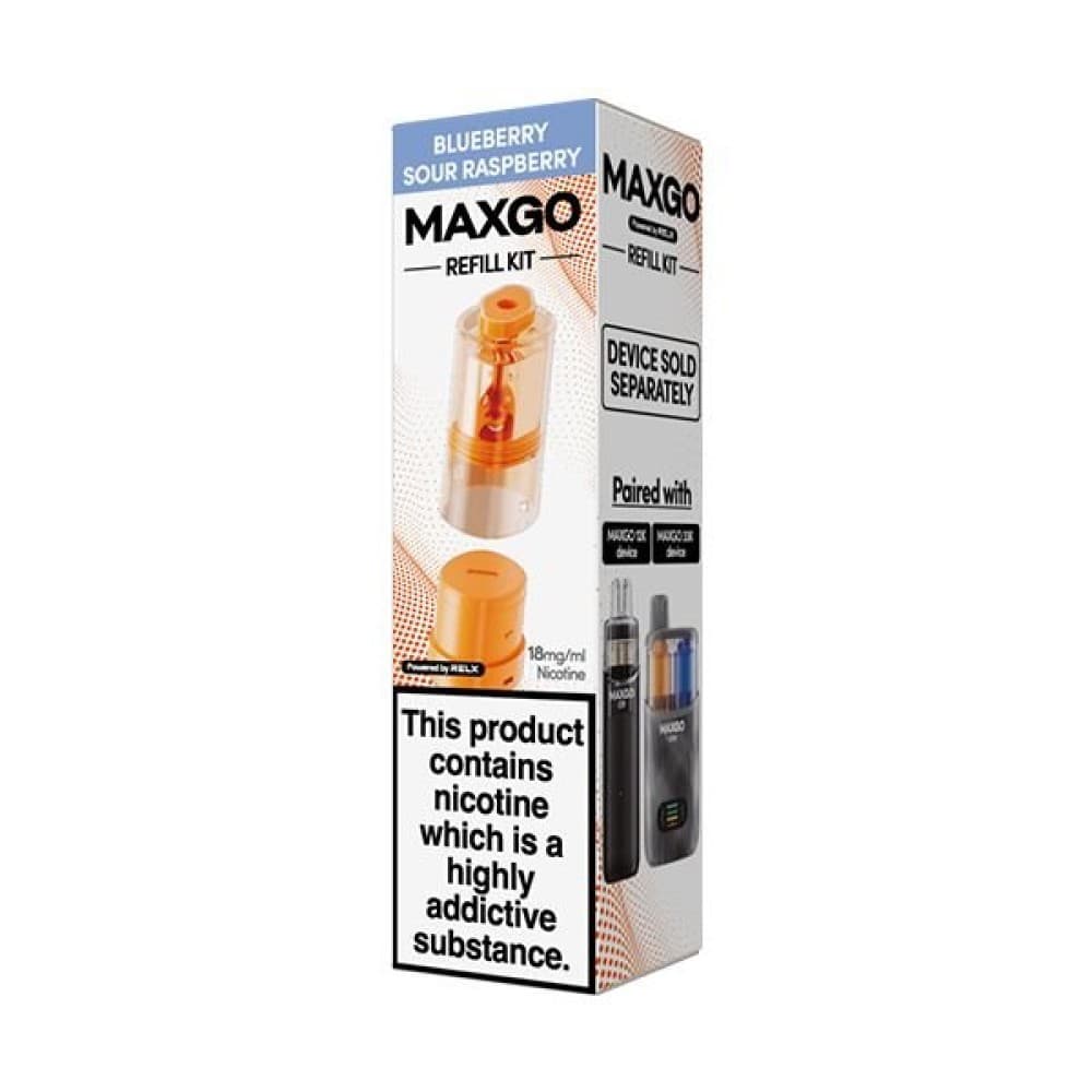 Relx Maxgo 33k & 12k Replacement Pods Pack of 5