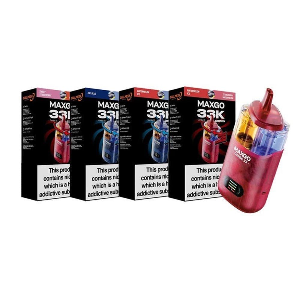Relx Maxgo 33k Prefilled Pod Vape Kit - Pack of 3