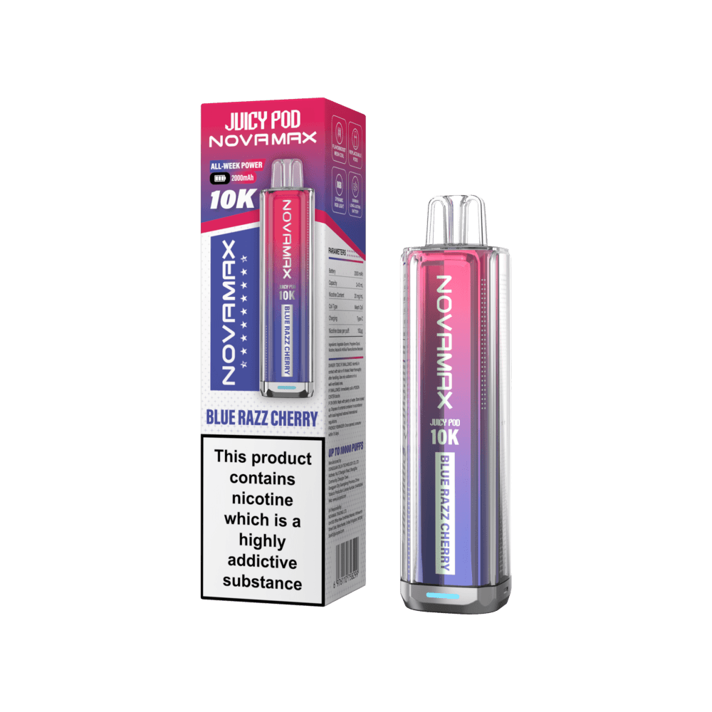 Juicy Pod Novamax 10k Prefilled Pod Vape Kit Pack of 5