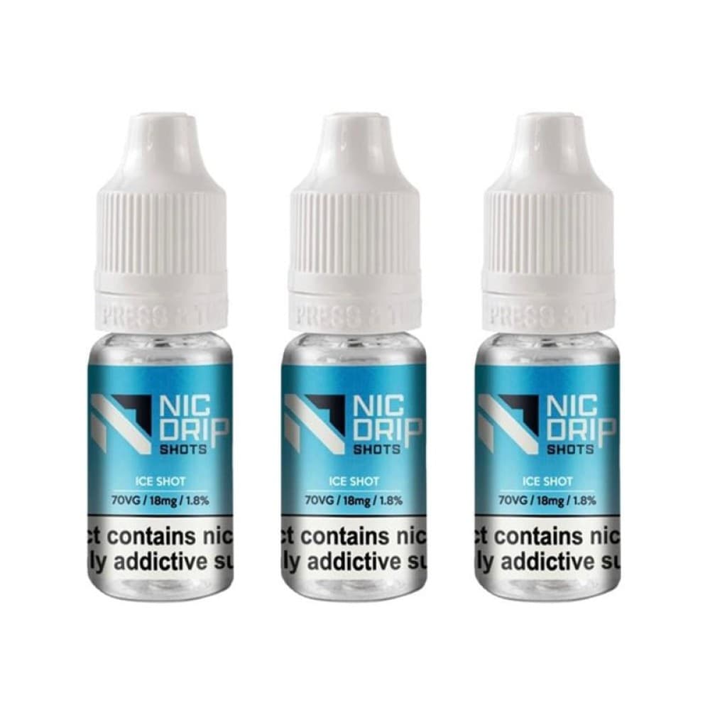 NIC DRIP - 70VG - 18MG - ICE SHOT