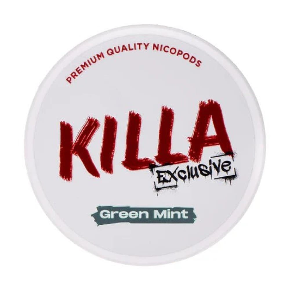Killa Nicopods - Green Mint - 12.8mg - Box of 10