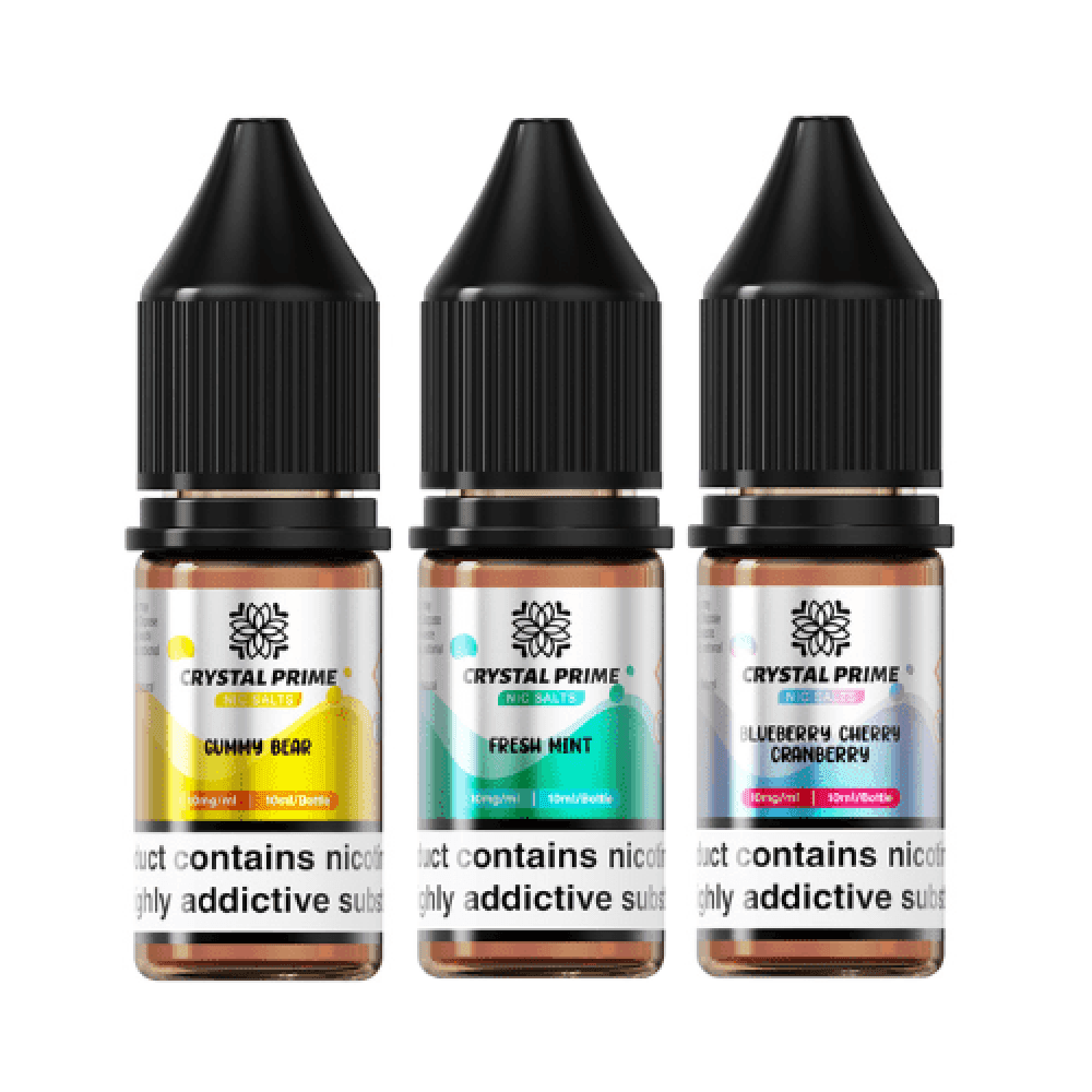 Crystal Prime 7000 Nic Salts 10ml E-liquids (BOX OF 10)
