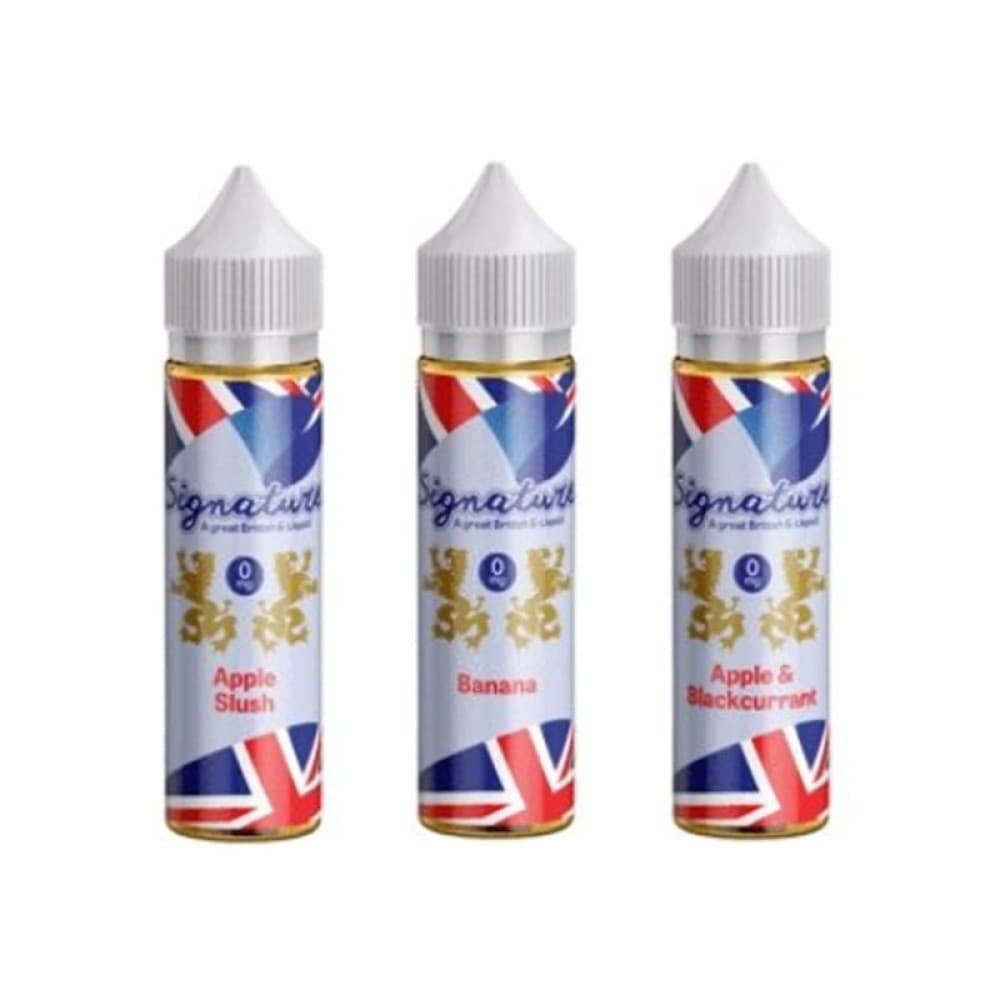 Signature 50ml Shortfill