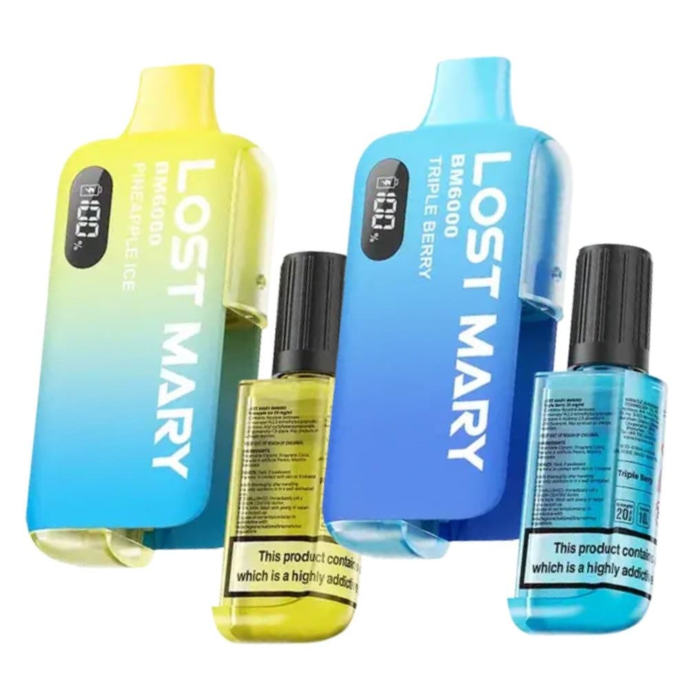 Lost Mary BM6000 Prefilled Pod Vape Kit (Box of 5)