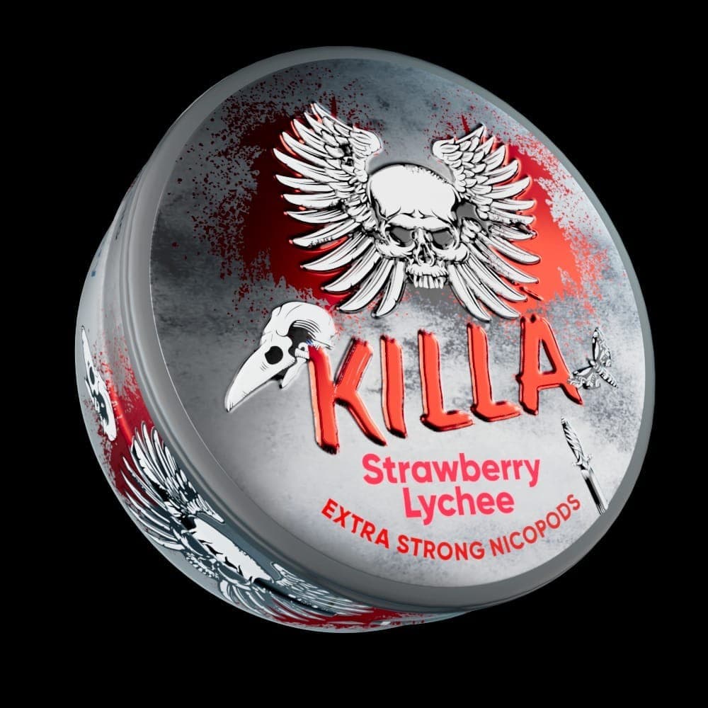 Killa Nicopods - Strawberry Lychee - 12.8mg - Box of 10