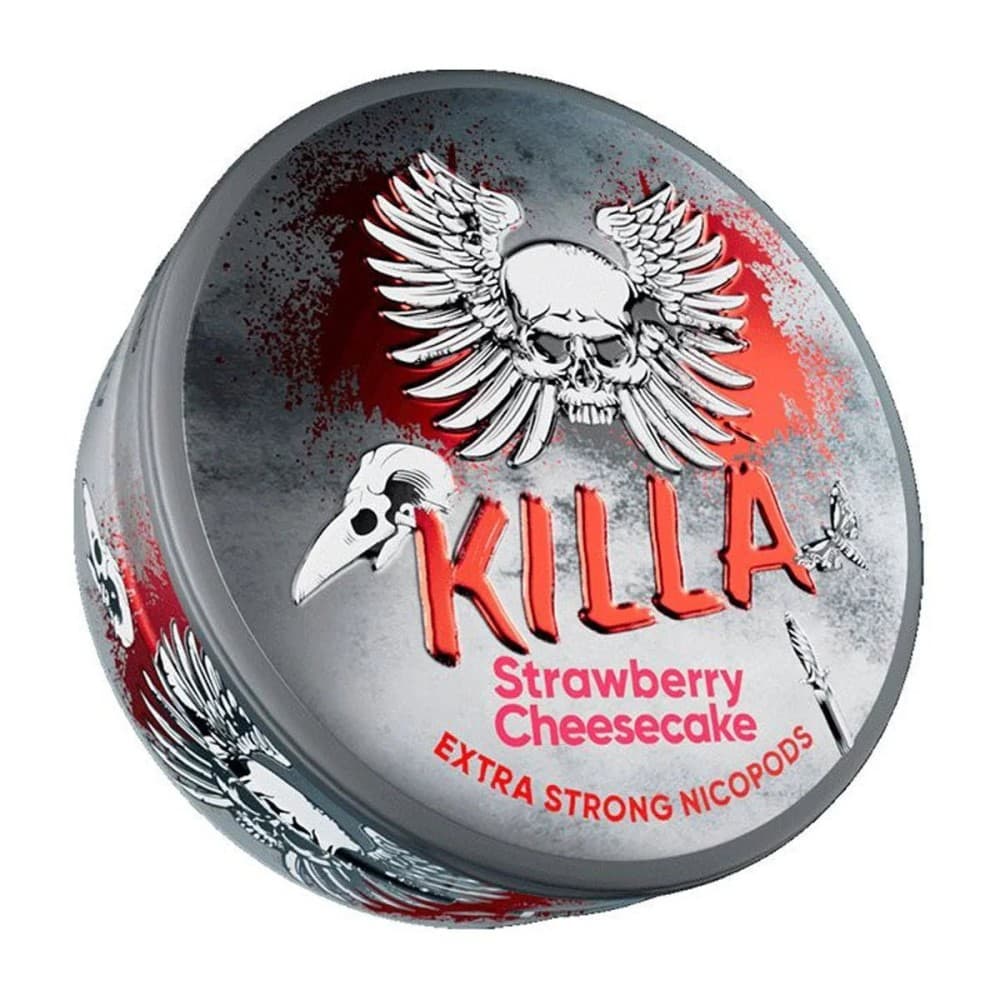 Killa Nicopods - Strawberry Cheesecake - 12.8mg - Box of 10