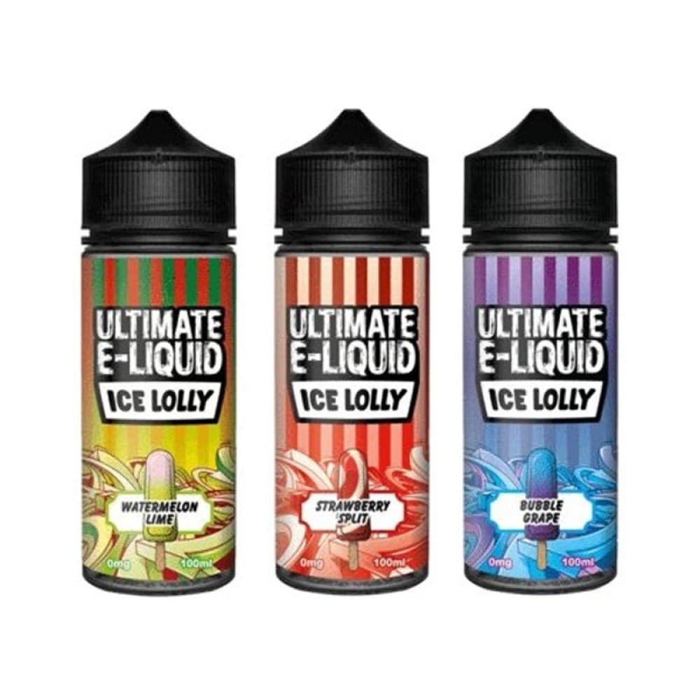 Ultimate E-Liquid Ice Lolly 100ML Shortfill