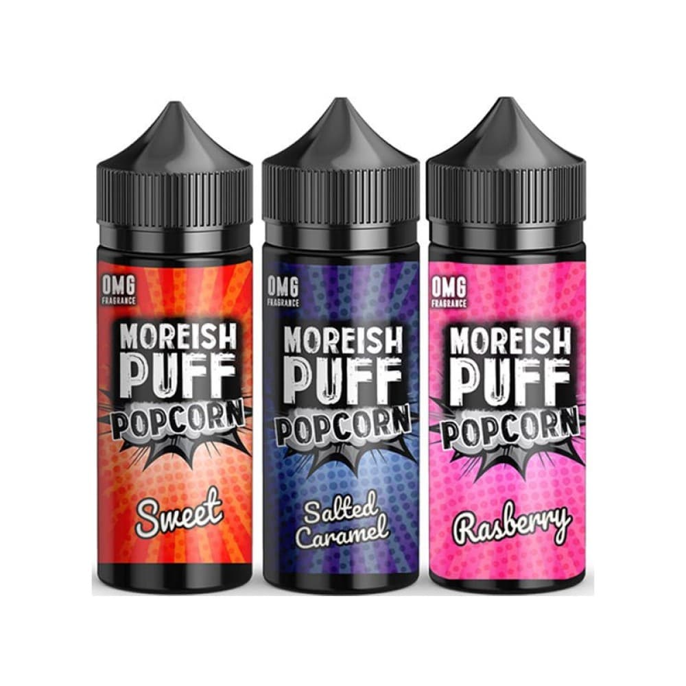 Moreish Puff Popcorn 100ML Shortfill