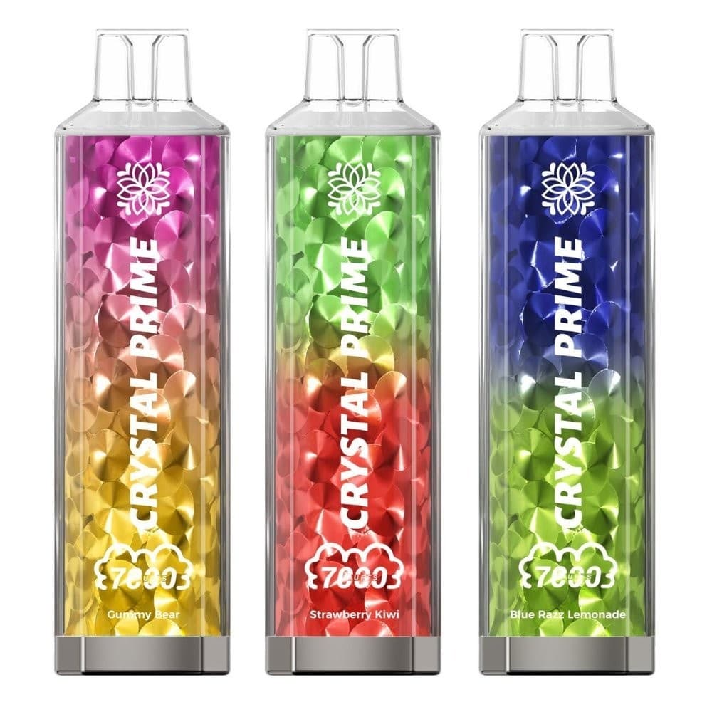 Crystal Prime 3D Effects 7000 Vape Kit Box of 10