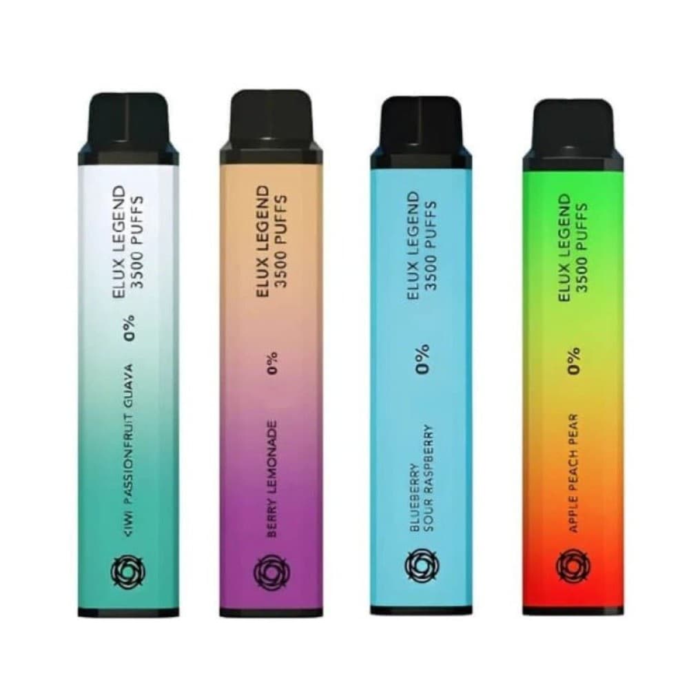 0% Elux Legend 3500 Puffs Vape Pod Kit - Box of 10