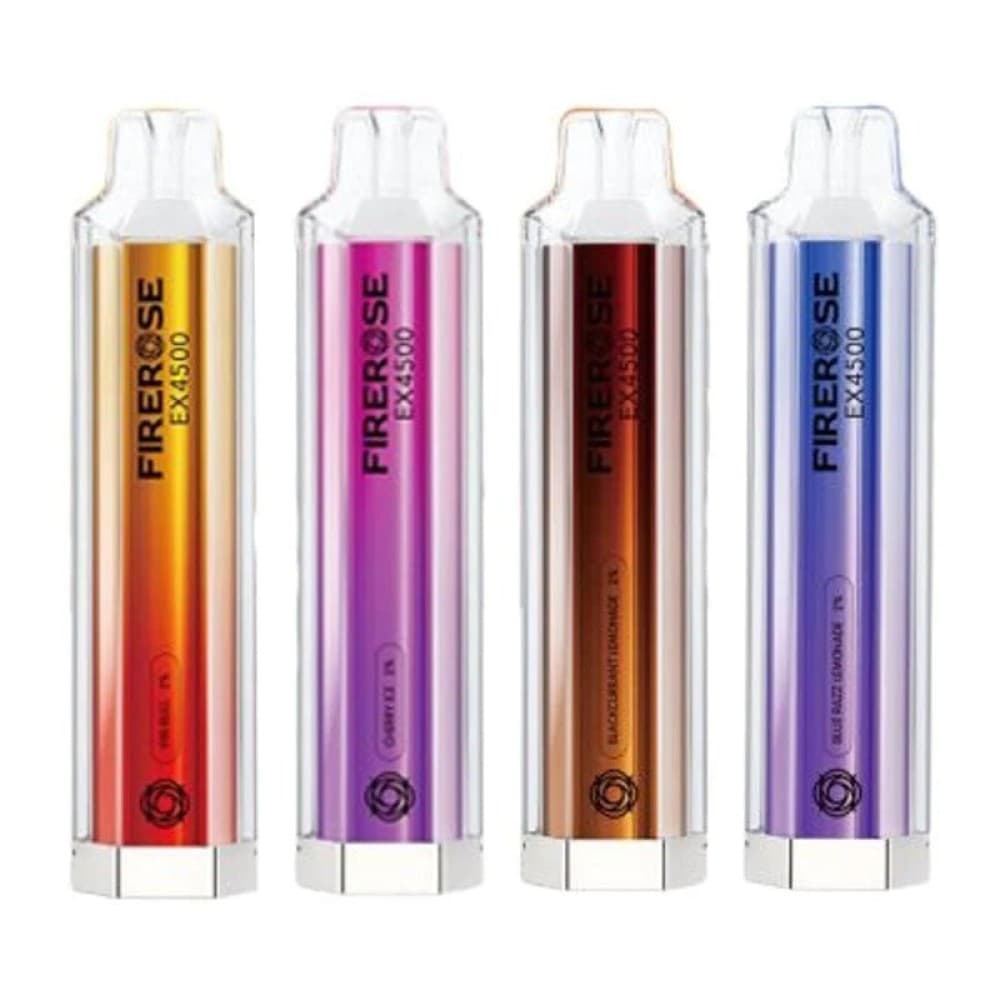 Firerose EX4500 Prefilled Vape Kit - Box of 10