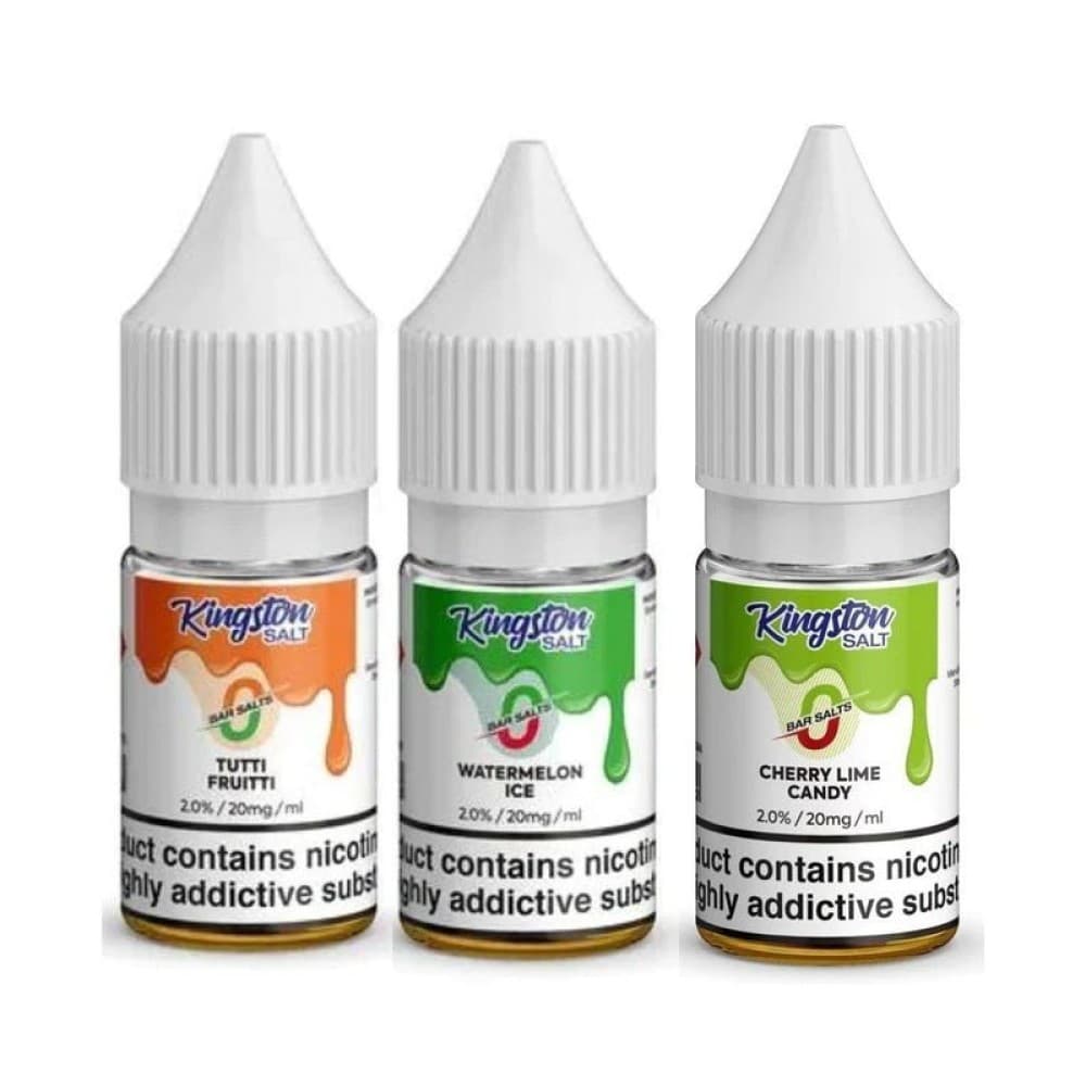 Kingston Salt Bar Salt E-Liquid Nic Salt-10ml- Box of 10