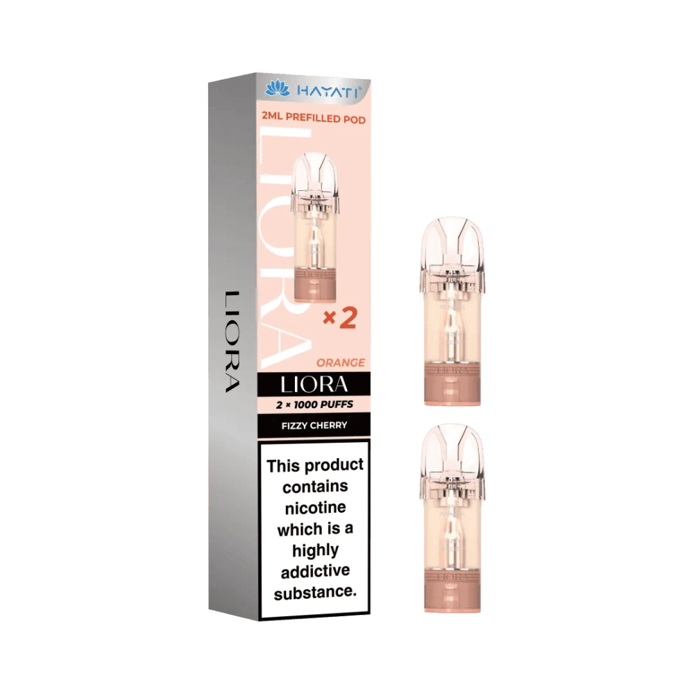 Fizzy Cherry (Orange) Hayati Liora Prefilled Pods