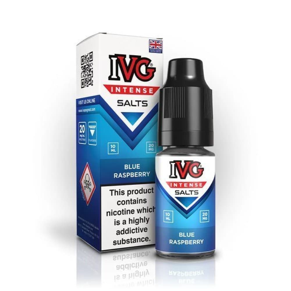 Blueberry Raspberry / 10mg IVG Intense Nic Salts 10ml E-Liquid - Box of 10