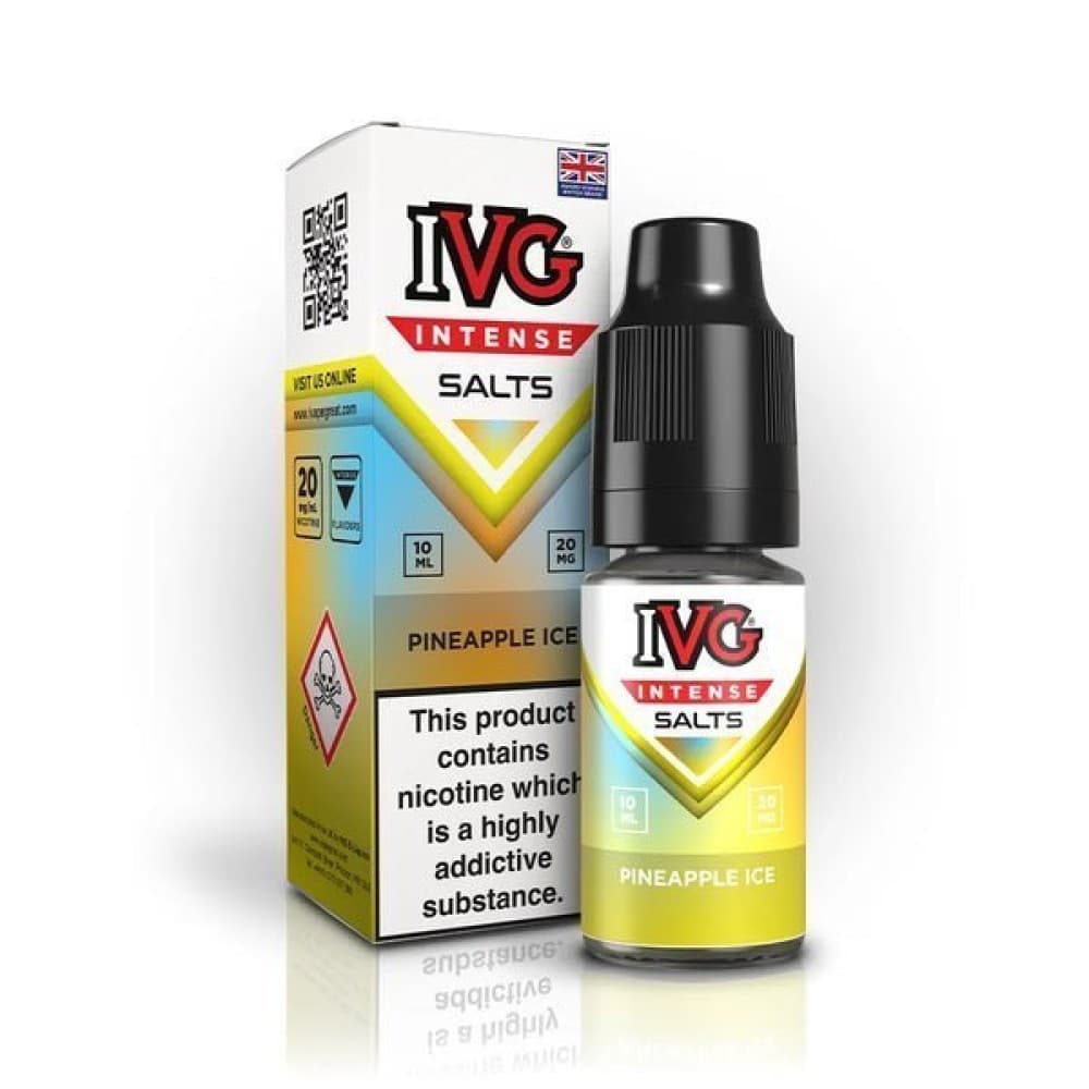 Pineapple Ice / 10mg IVG Intense Nic Salts 10ml E-Liquid - Box of 10