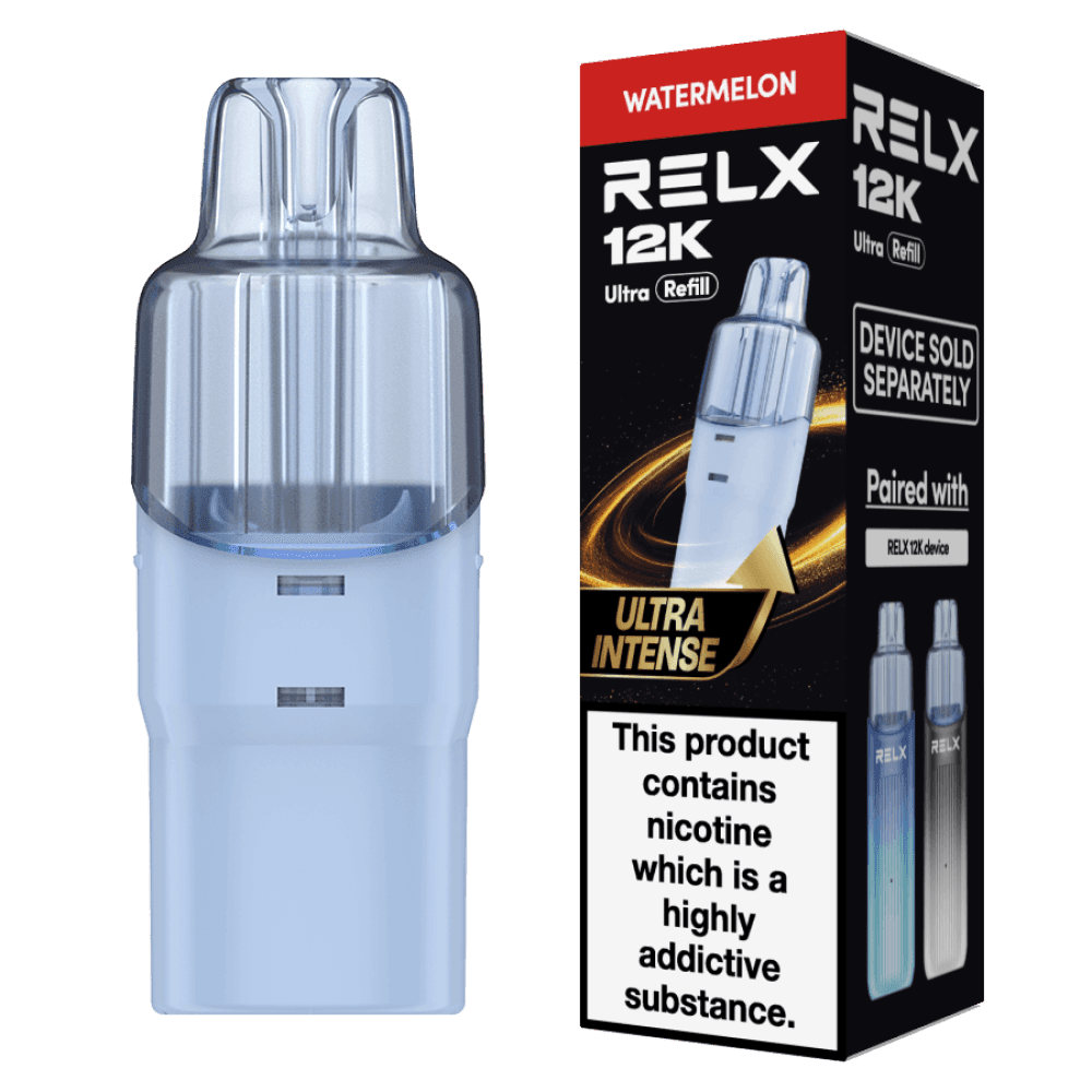 Watermelon Relx 12k Ultra Refill Pods Pack of 5