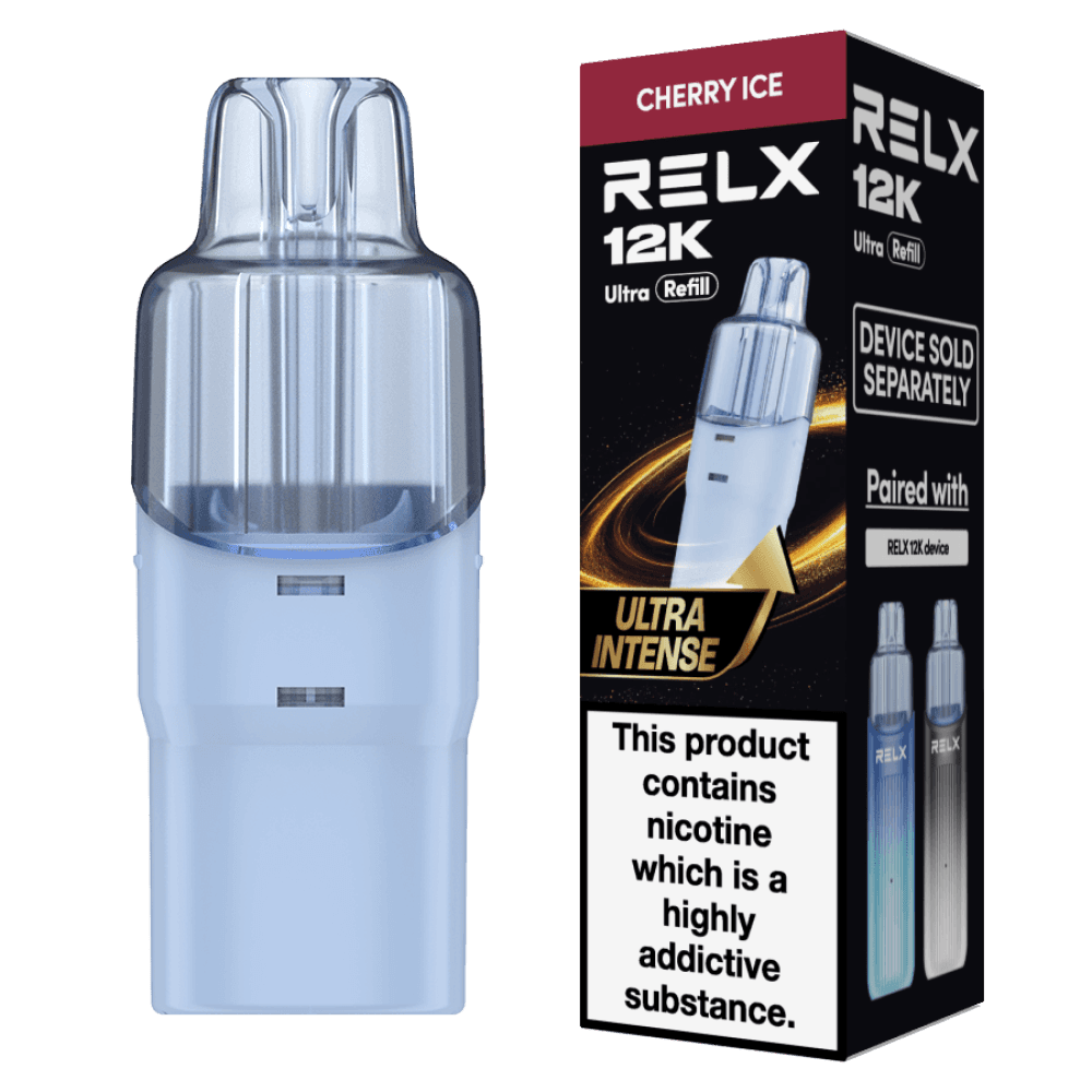 Cherry Ice Relx 12k Ultra Refill Pods Pack of 5