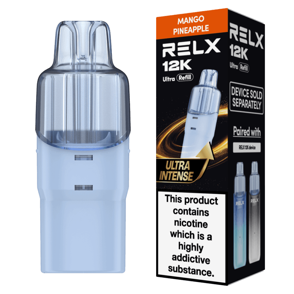 Mango Pineapple Relx 12k Ultra Refill Pods Pack of 5