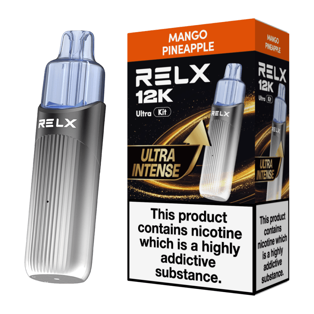 Mango Pineapple Relx 12k Ultra Pod Vape Kit Box of 5